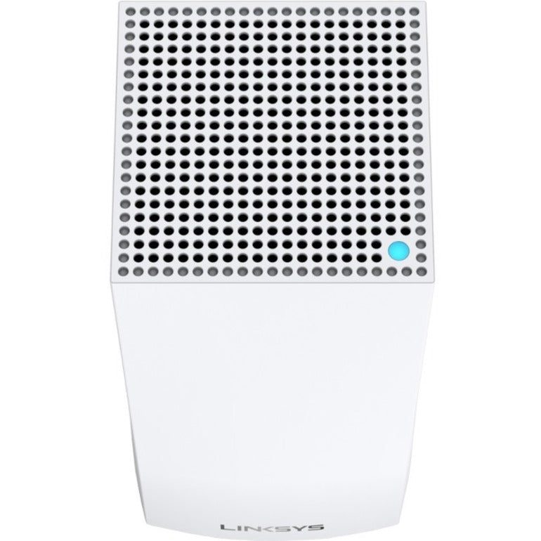 Linksys Velop MX4200 Wi-Fi 6 IEEE 802.11ax Ethernet Wireless Router - 2.40 GHz ISM Band - 5 GHz UNII Band - 9 x Antenna(9 x Internal) - 525 MB/s Wireless Speed - 3 x Network Port - 1 x Broadband Port - USB - Gigabit Ethernet - Desktop