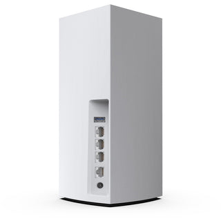 Linksys Velop MX4200 Wi-Fi 6 IEEE 802.11ax Ethernet Wireless Router - 2.40 GHz ISM Band - 5 GHz UNII Band - 9 x Antenna(9 x Internal) - 525 MB/s Wireless Speed - 3 x Network Port - 1 x Broadband Port - USB - Gigabit Ethernet - Desktop