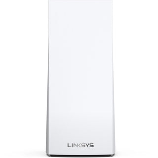 Linksys Velop MX4200 Wi-Fi 6 IEEE 802.11ax Ethernet Wireless Router - 2.40 GHz ISM Band - 5 GHz UNII Band - 9 x Antenna(9 x Internal) - 525 MB/s Wireless Speed - 3 x Network Port - 1 x Broadband Port - USB - Gigabit Ethernet - Desktop