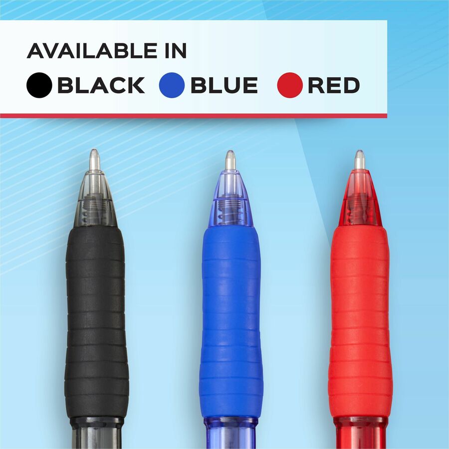 Paper Mate Profile Retractable Ballpoint Pen - 1 mm Pen Point Size - Retractable - Assorted - Assorted Barrel - 4 / Pack