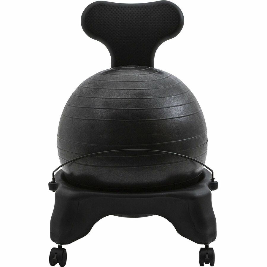 FitPro Ball Chair, Supports Up to 200 lb, Gray