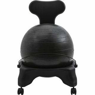 FitPro Ball Chair, Supports Up to 200 lb, Gray