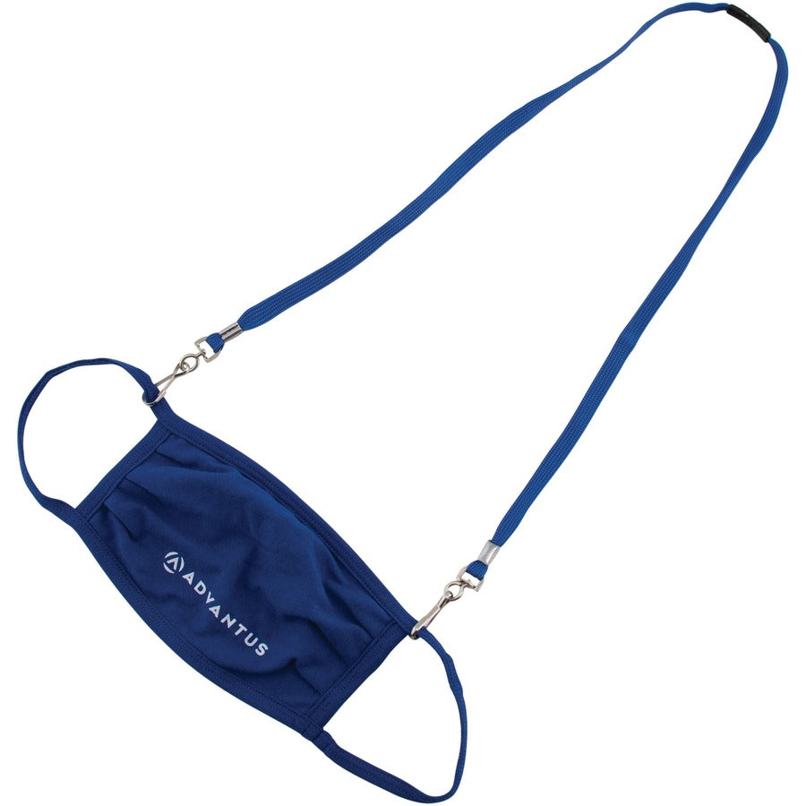 advantus-face-mask-lanyard-10-pack-j-hook-attachment-30-length-blue_avt76114 - 6