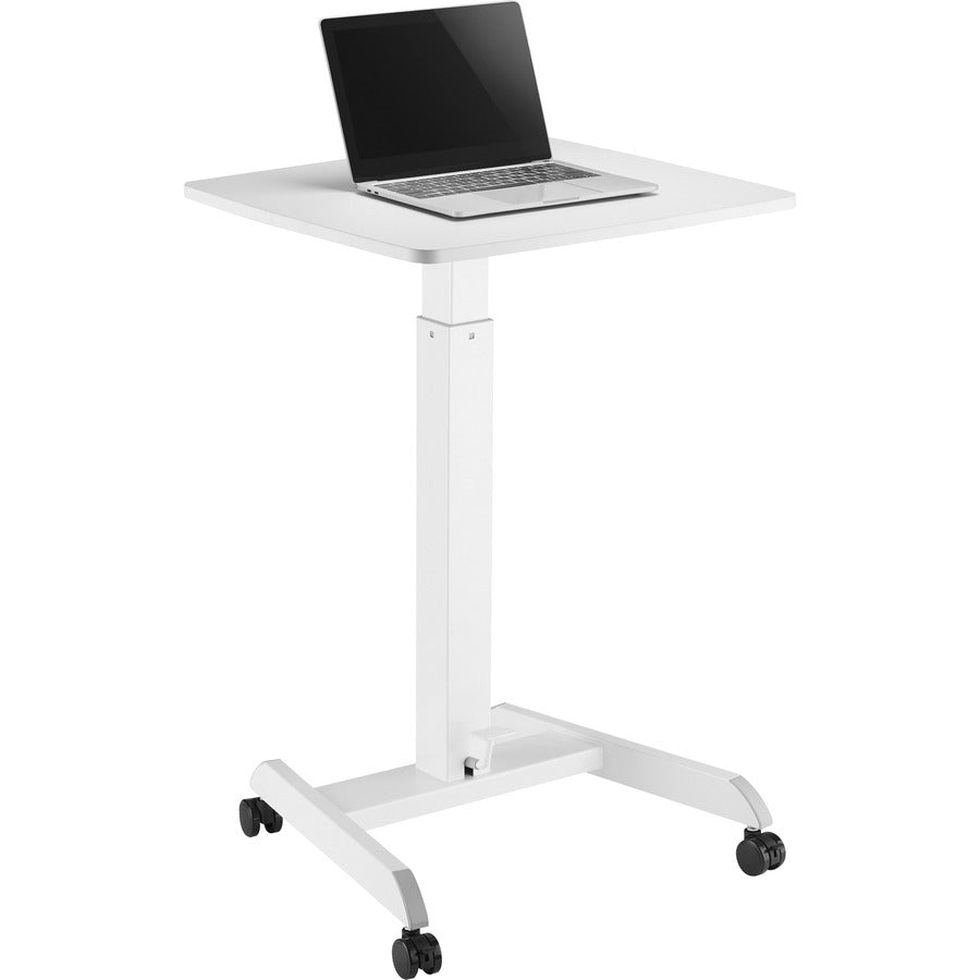 Kantek Mobile Height Adjustable Sit to Stand Desk - For - Table TopRectangle Top - 17.60 lb Capacity - Adjustable Height - 29.60" to 44.20" Adjustment x 23.60" Table Top Width x 20.50" Table Top Depth - 44.20" Height x 23.60" Width x 20.50" Depth - A