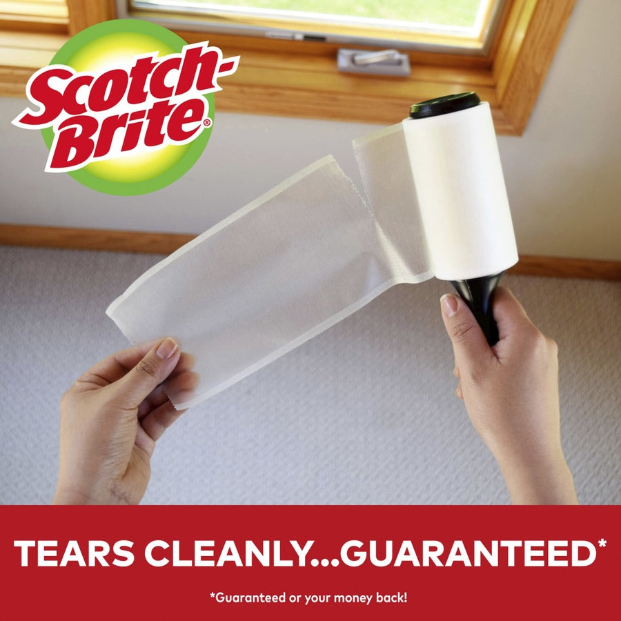 Lint Roller, Heavy-Duty Handle, 60 Sheets/Roller