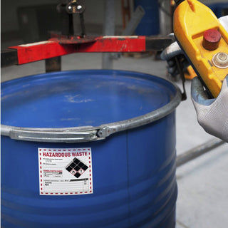 Avery Preprinted HAZARDOUS WASTE Handwrite Labels - 4
