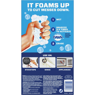 Mr. Clean Magic Eraser Cleaning Pads - 16/Carton - Rectangle - 5.40" Width x 9.80" Depth - Ceramic Tile, Granite Floor - Dirt Remover, Grime Resistant - Foam - White