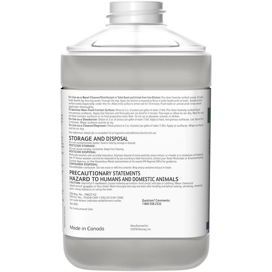 diversey-alpha-hp-multi-disinfectant-cleaner-845-fl-oz-26-quart-citrus-scent-2-carton-clear_dvo5549211 - 3