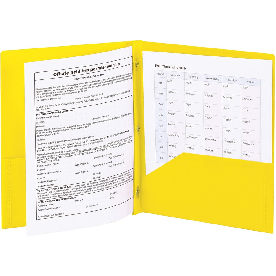 smead-letter-fastener-folder-8-1-2-x-11-180-sheet-capacity-2-x-double-tang-fasteners-2-inside-back-pockets-yellow-72-carton_smd87733 - 8