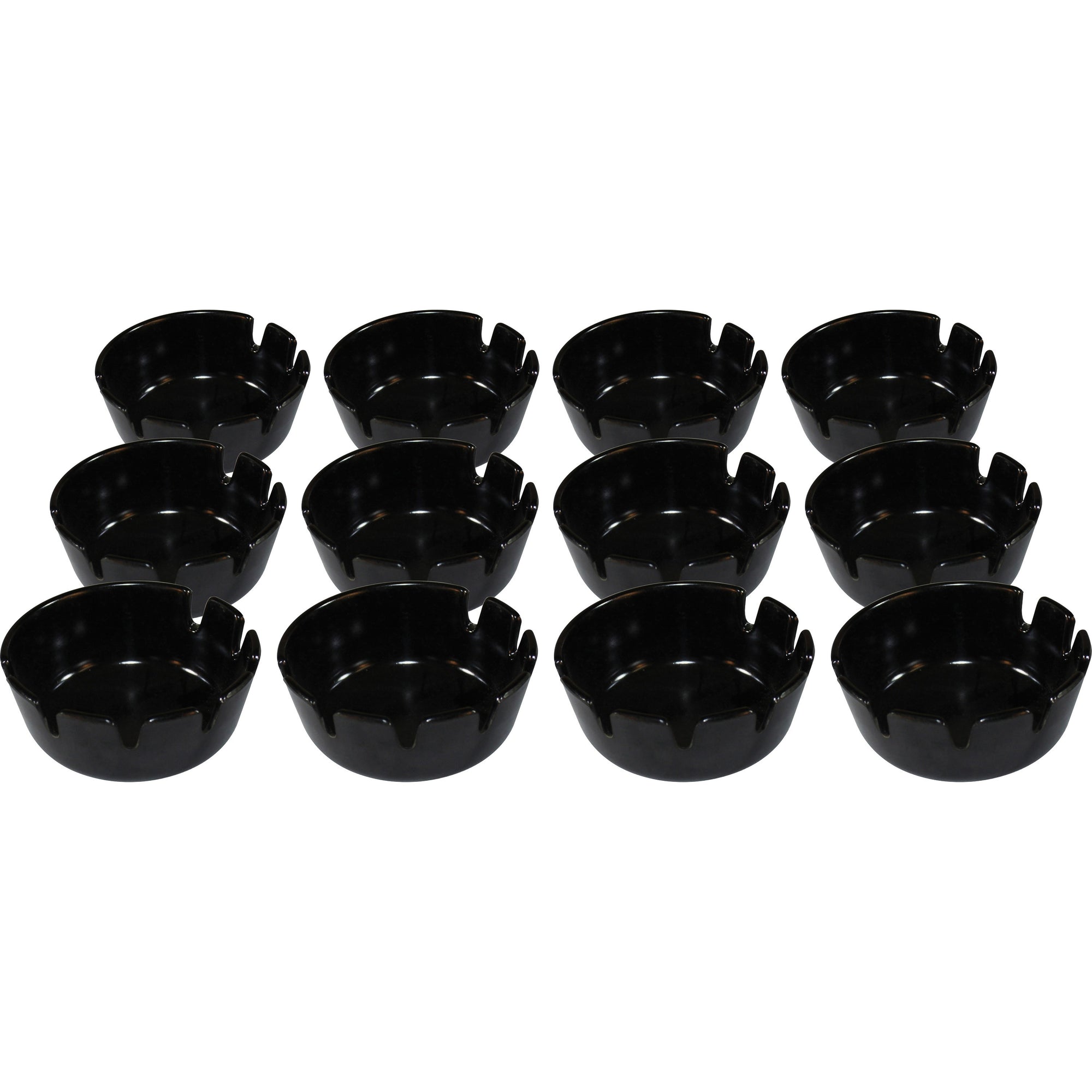 impact-tabletop-ash-tray-round-heat-resistant-lightweight-18-height-x-48-width-plastic-black-12-box_imp1007bx - 1
