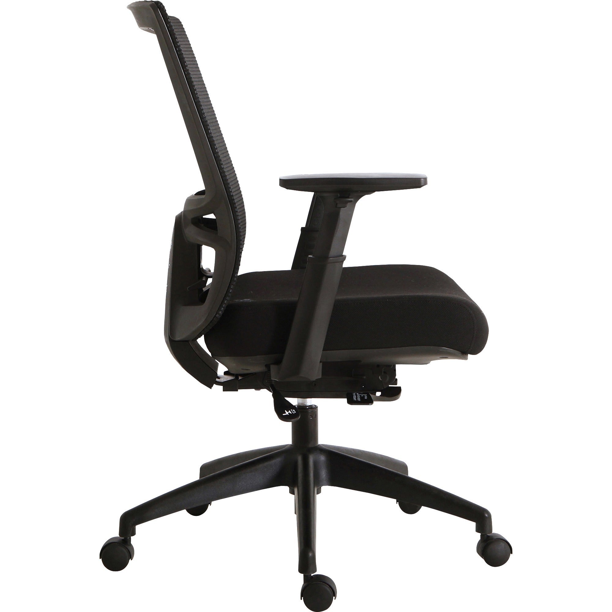 lorell-mesh-mid-back-office-chair-fabric-seat-mid-back-5-star-base-black-1-each_llr62626 - 6