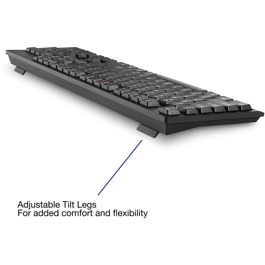 Verbatim Wireless Keyboard and Mouse - USB Type A Wireless Bluetooth 2.40 GHz Keyboard - USB Type A Wireless Mouse - Optical - 1000 dpi - 3 Button - Multimedia Hot Key(s) - Symmetrical - AA, AAA - Compatible with Windows, Mac