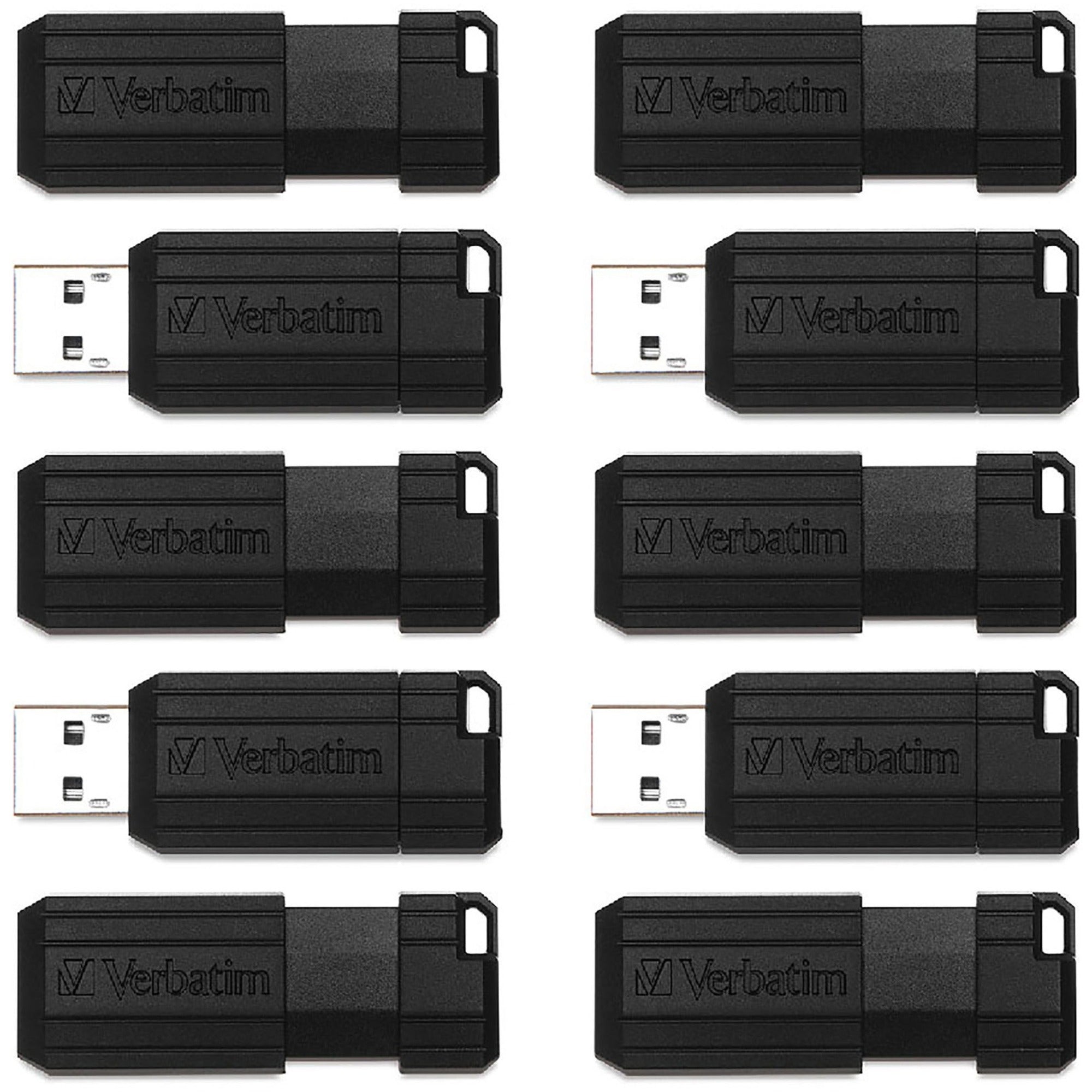 microban-64gb-pinstripe-usb-flash-drive-business-10pk-black-64-gb-usb-20-type-a-black-10-pack_ver70901 - 1