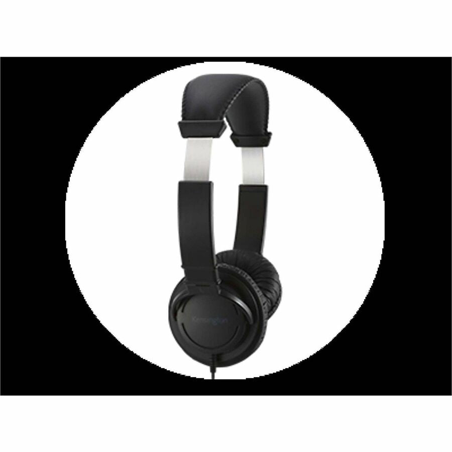 Kensington USB-C Hi-Fi Headphones - Stereo - Black - USB Type C - Wired - Over-the-head - Binaural - Ear-cup - 6 ft Cable - 1