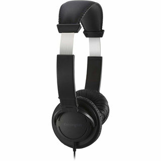 Kensington USB-C Hi-Fi Headphones with Mic - Stereo - USB Type C - Wired - Over-the-head - Binaural - Ear-cup - 6 ft Cable - Noise Cancelling Microphone - Noise Canceling - Black