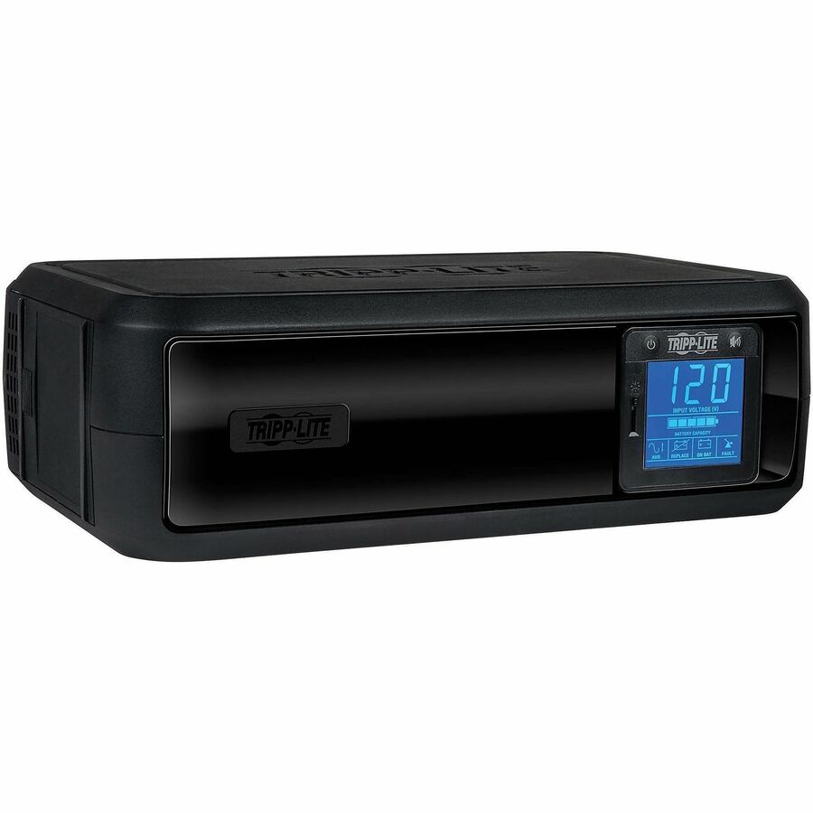 OmniSmart LCD Line-Interactive UPS Tower, 8 Outlets, 900 VA, 870 J