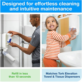 tork-skincare-dispenser-black-s4-tork-skincare-dispenser-black-s4-for-hand-soap-and-hand-sanitizer-elevation-range-571508-x4_trk571508 - 2