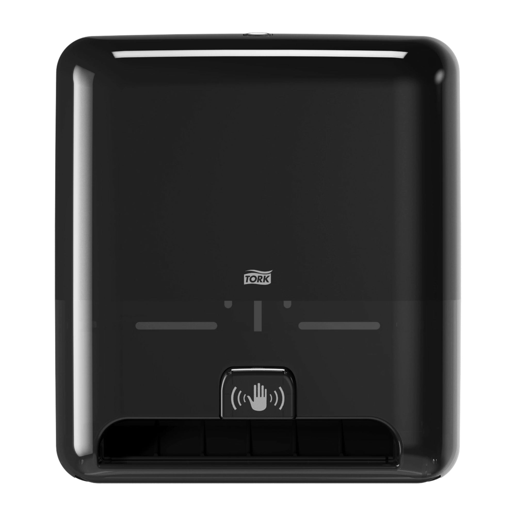 Elevation Matic Hand Towel Dispenser with Intuition Sensor, 13 x 8 x 14.5, Black