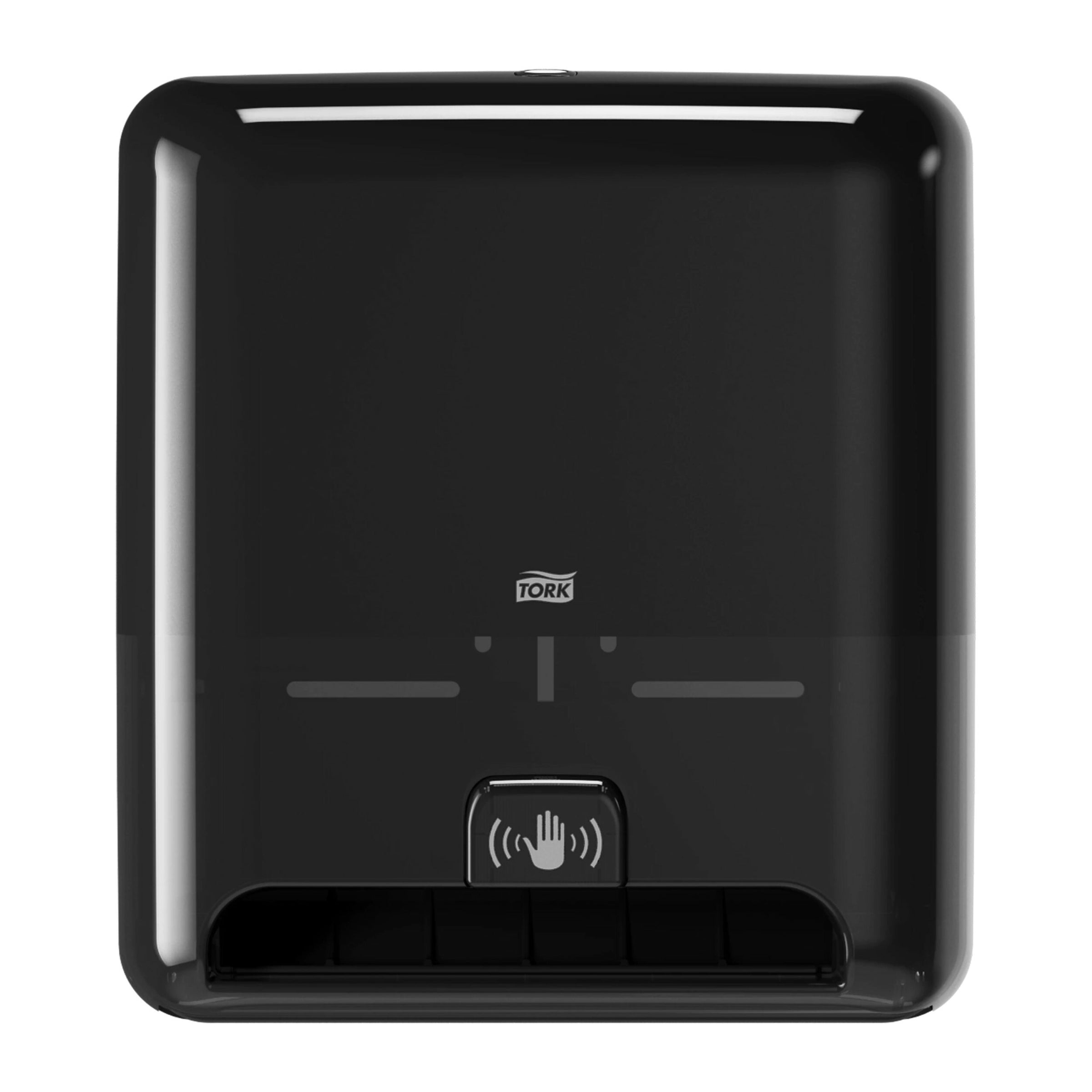 Elevation Matic Hand Towel Dispenser with Intuition Sensor, 13 x 8 x 14.5, Black