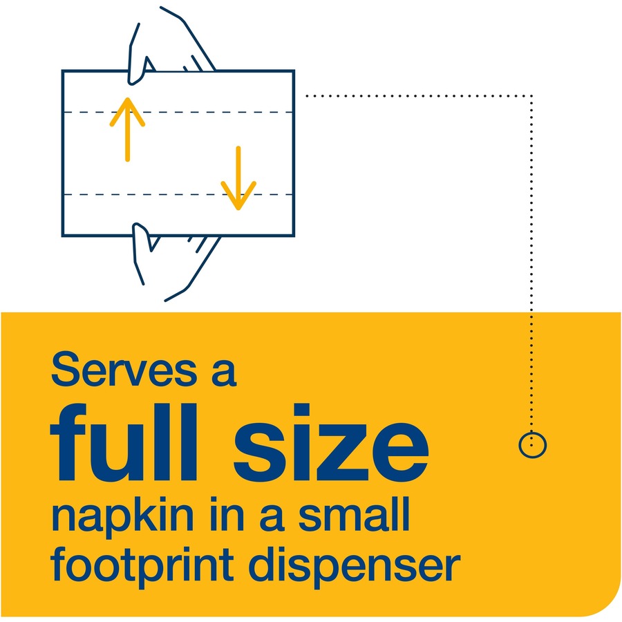 Xpressnap Fit Interfold Dispenser Napkins, 2-Ply, 6.5 x 8.39, Natural, 120/Pack, 36 Packs/Carton