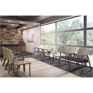 Hand Sanitizer Station Stand, 12 x 16 x 54, Silver