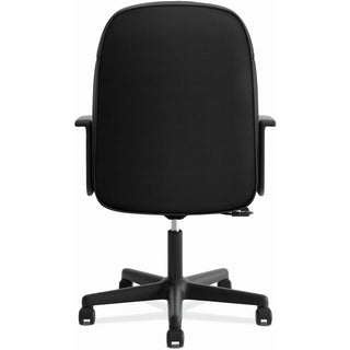 HVL601 Series Executive High-Back Chair, Supports Up to 250 lb, 17.44" to 20.94" Seat Height, Black