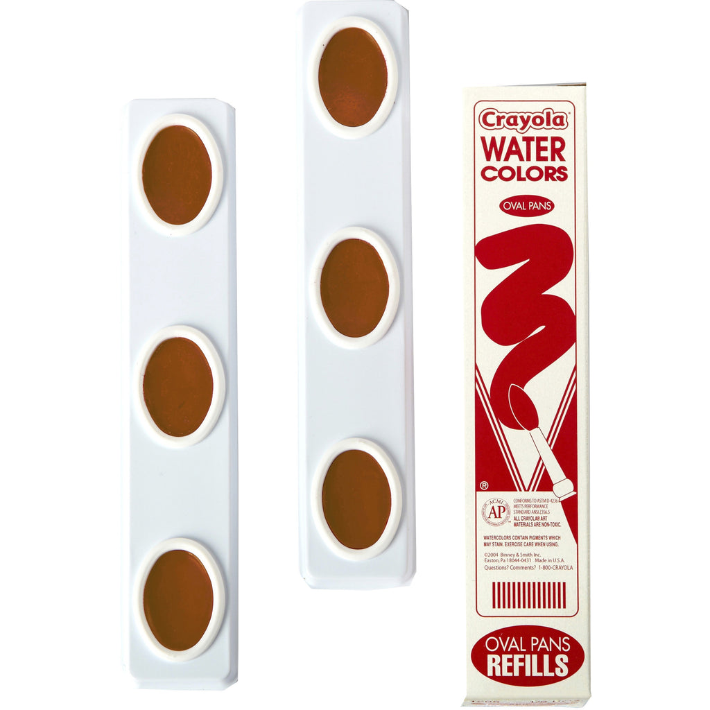 Crayola Watercolor Paint Refill - 1 Each - Brown