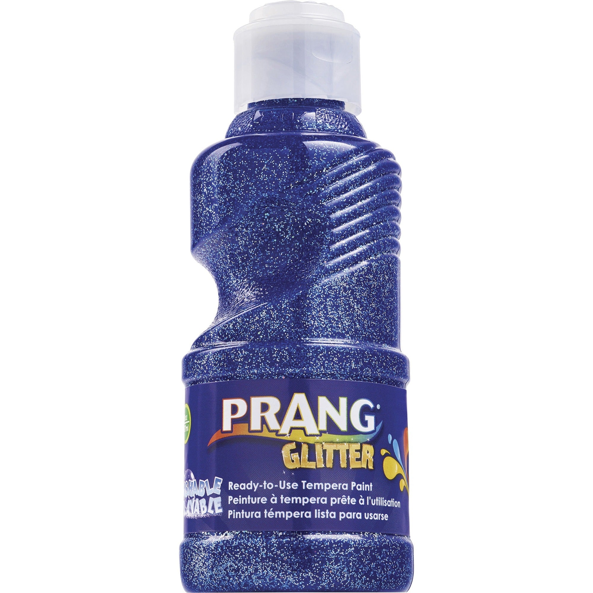 prang-ready-to-use-glitter-paint-8-fl-oz-1-each-glitter-blue_dixx11775 - 1