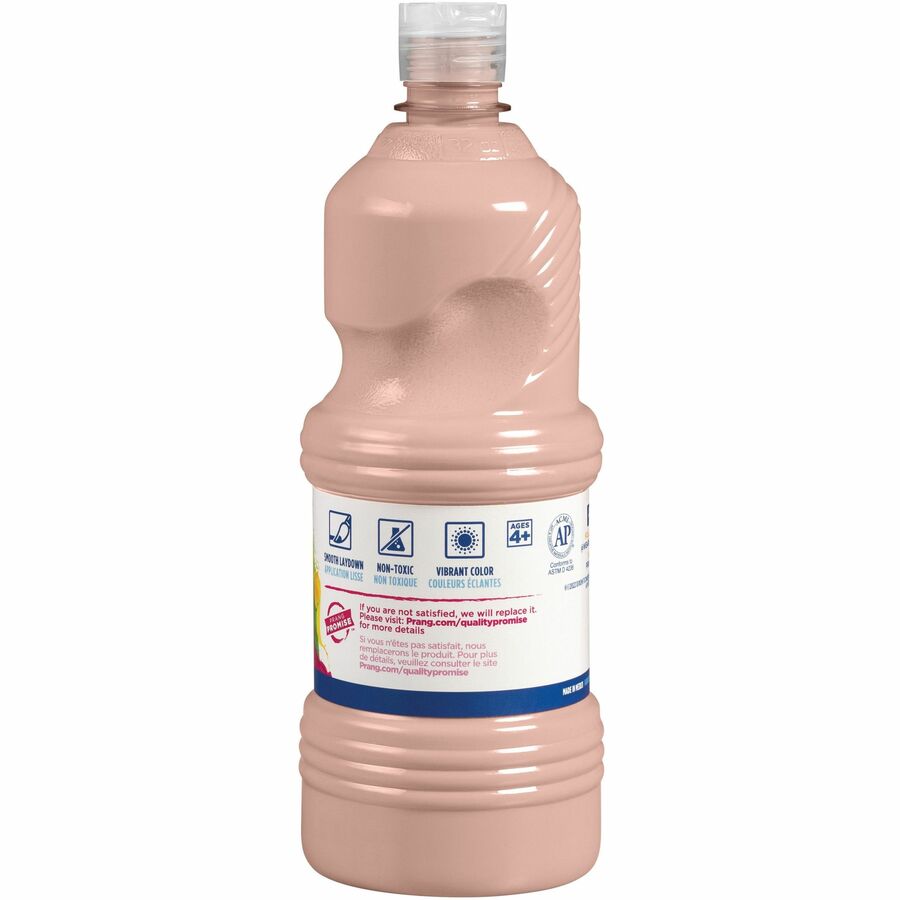 Prang Liquid Tempera Paint - 1 quart - 1 Each - Peach