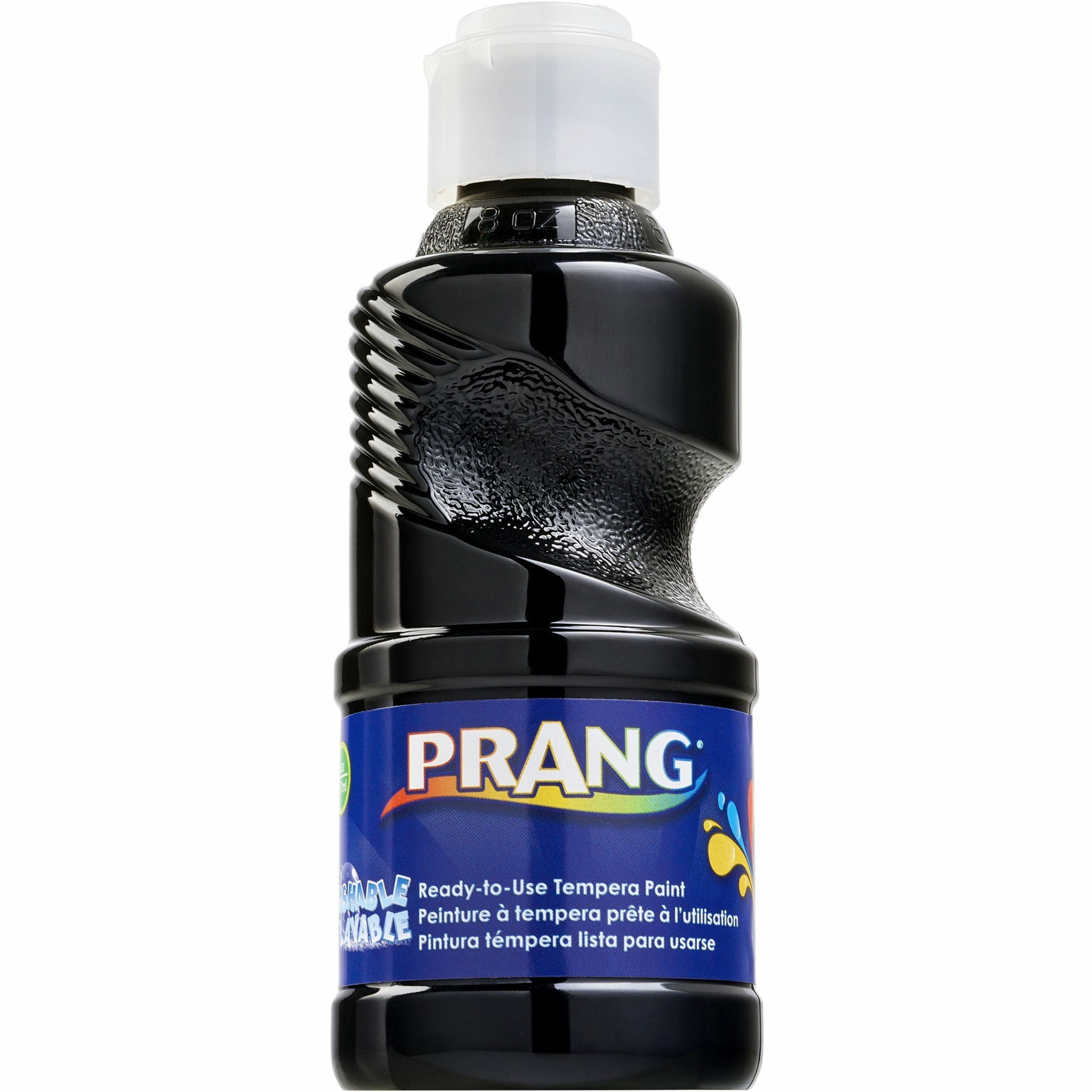 prang-ready-to-use-washable-tempera-paint-8-fl-oz-1-each-black_dixx10809 - 1