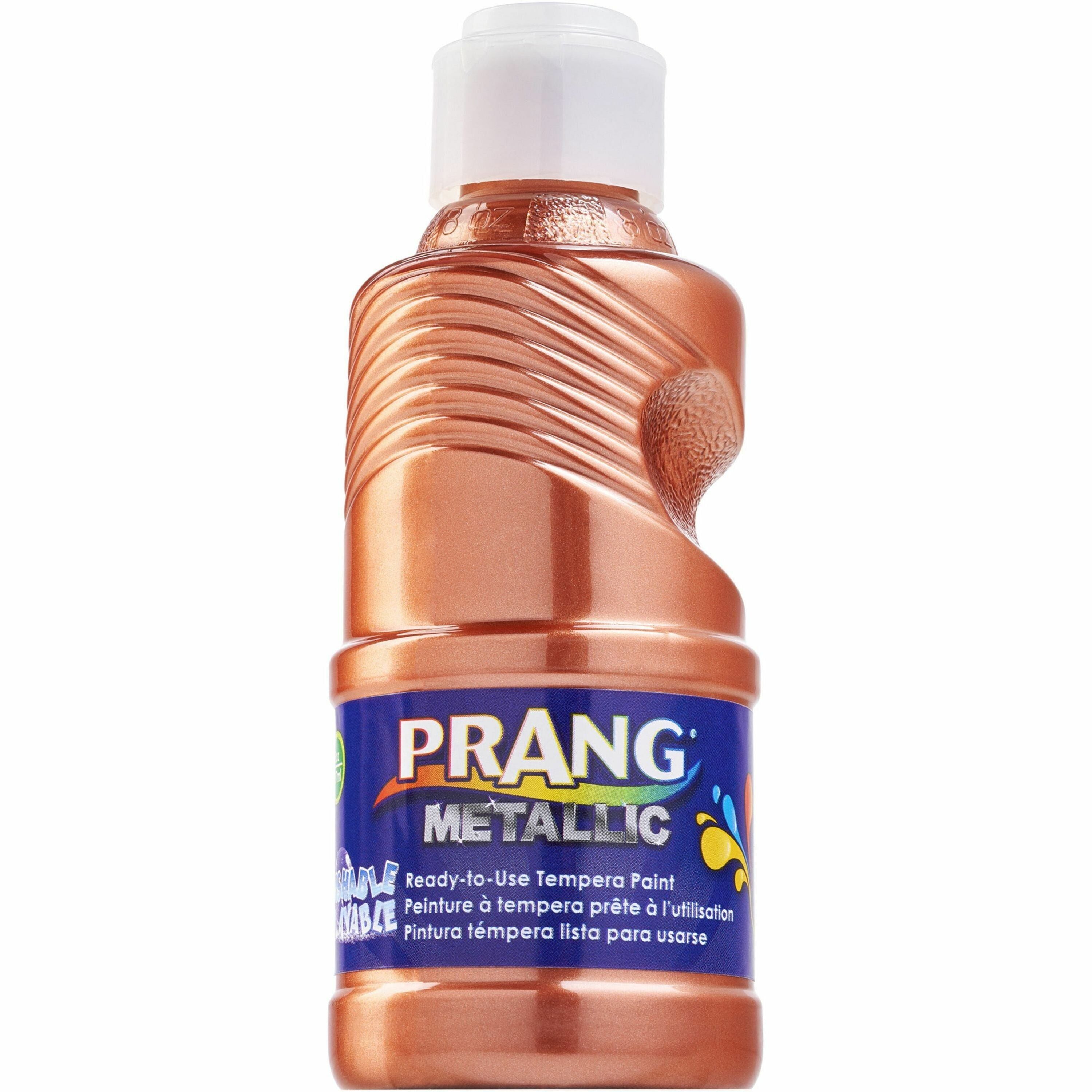 prang-ready-to-use-washable-metallic-paint-8-fl-oz-1-each-metallic-copper_dixx11766 - 1