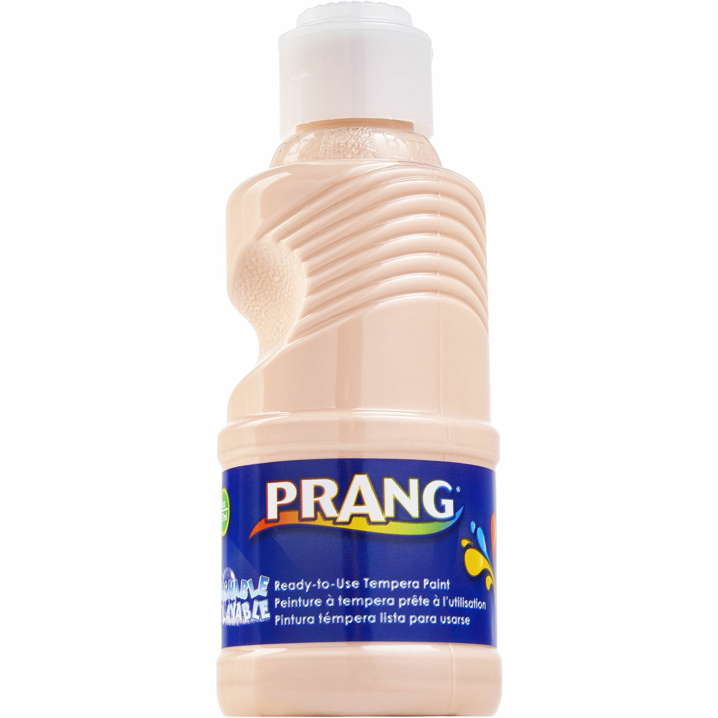 prang-ready-to-use-washable-tempera-paint-8-fl-oz-1-each-peach_dixx10811 - 1