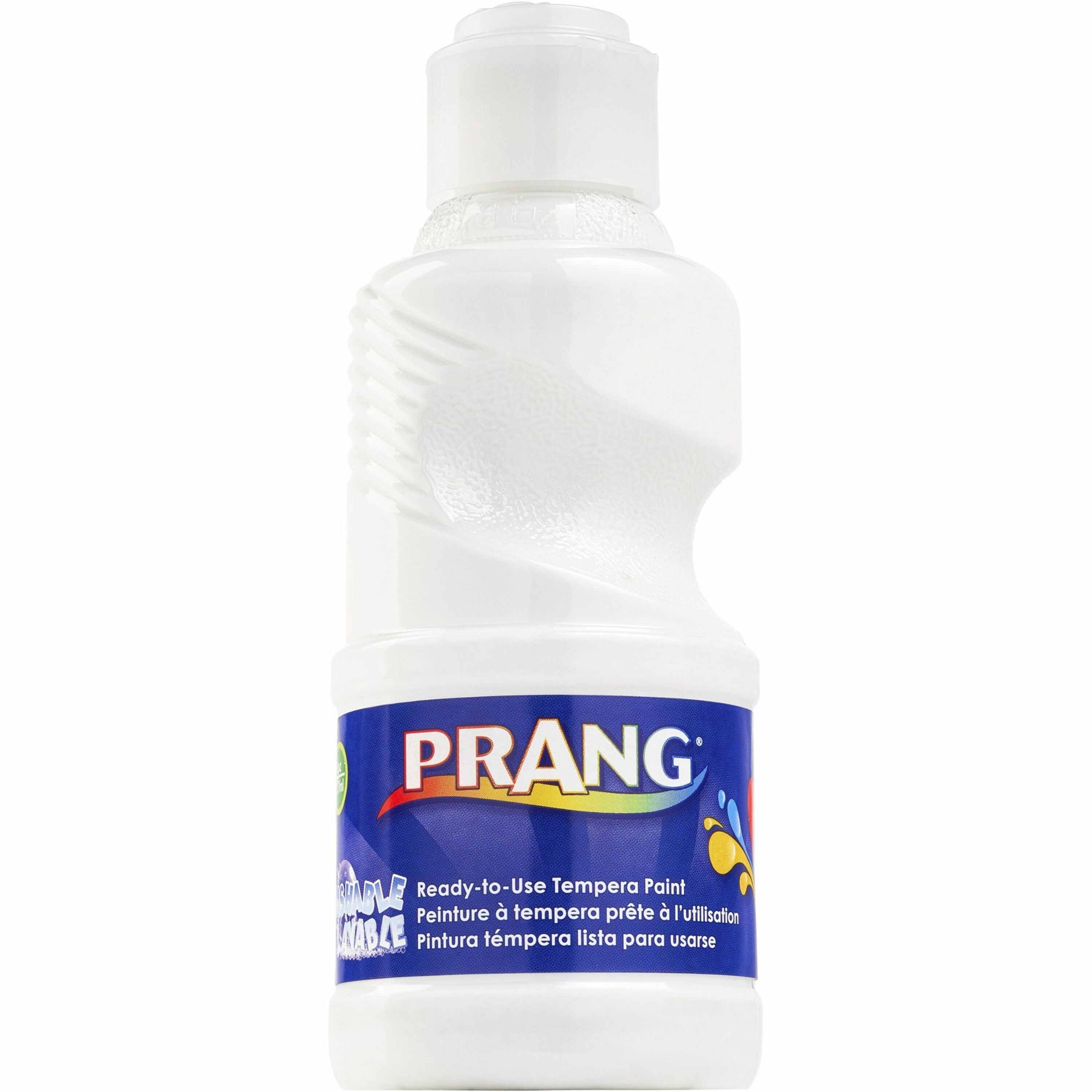 prang-ready-to-use-washable-tempera-paint-8-fl-oz-1-each-white_dixx10807 - 1