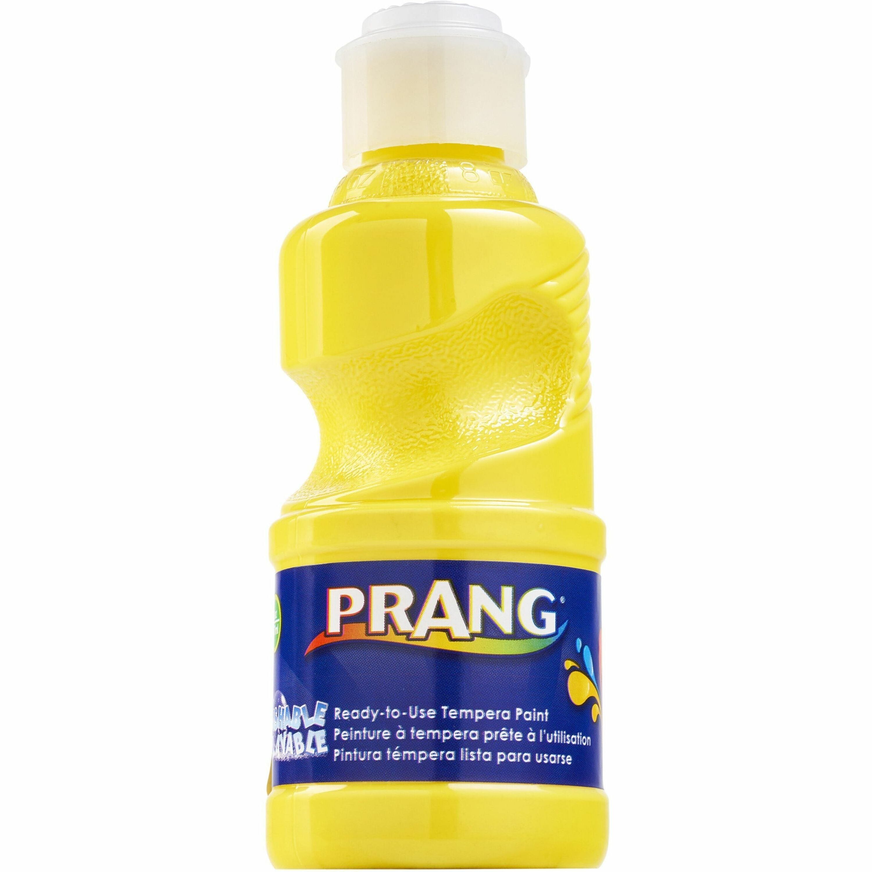 prang-ready-to-use-washable-tempera-paint-8-fl-oz-1-each-yellow_dixx10803 - 1