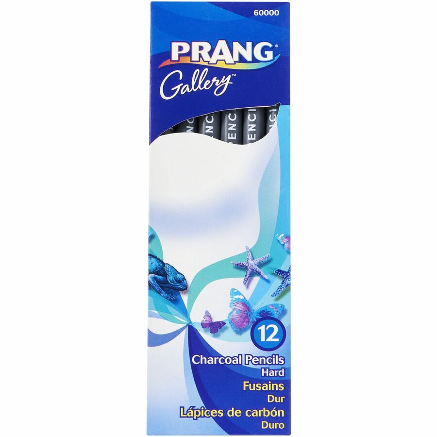 prang-charcoal-pencils-black-lead-12-pack_dixx60000 - 3