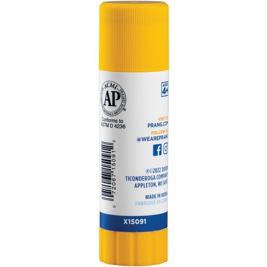 Prang Disappearing Blue Washable Glue Stick - 1.27 oz - 1 Each - Blue
