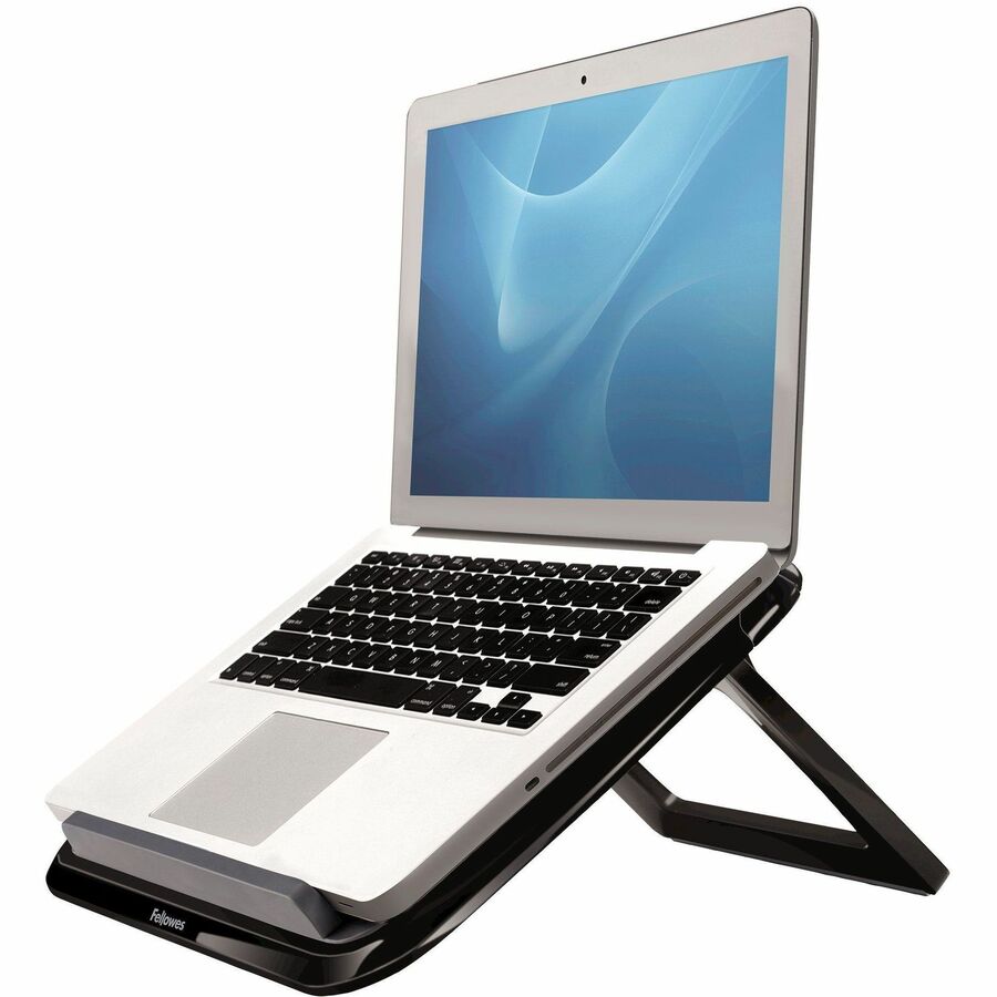 I-Spire Series Laptop Quick Lift, 12.63" x 11.25" x 1.63" to 12.63", Black, Supports 9.92 lbs