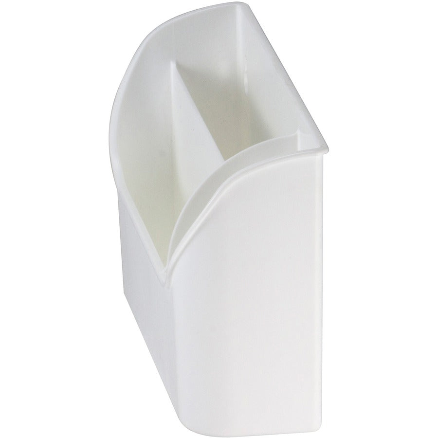Officemate MagnetPlus Magnetic Organizer, White (92550) - 4.8" Height x 8" Width x 2.5" Depth, Magnetic, White, 1 Each
