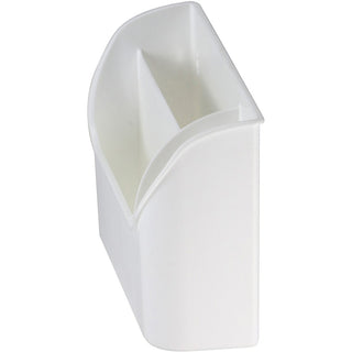 Officemate MagnetPlus Magnetic Organizer, White (92550) - 4.8" Height x 8" Width x 2.5" Depth, Magnetic, White, 1 Each