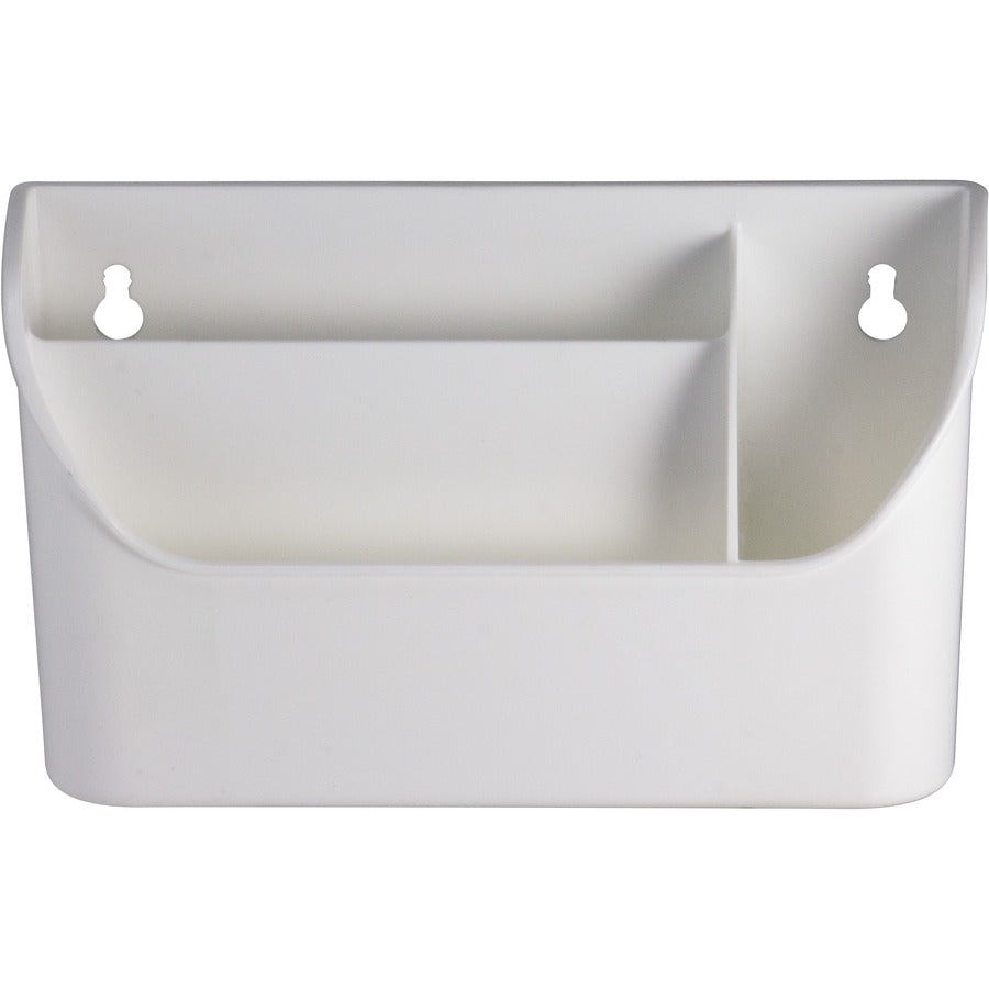 Officemate MagnetPlus Magnetic Organizer, White (92550) - 4.8" Height x 8" Width x 2.5" Depth, Magnetic, White, 1 Each
