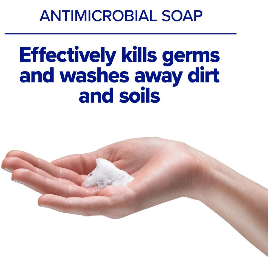 PURELL CS6 PCMX Antimicrobial E2 Hand Foam - Light Floral ScentFor - 40.6 fl oz (1200 mL) - Kill Germs, Bacteria Remover, Soil Remover, Oil Remover - Food Processing Industry, Hand - Dye-free, Fragrance-free, Hygienic - 2 / Carton