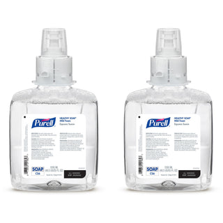 PURELL CS6 Refill Healthy Soap Mild Foam - Fresh Fruit ScentFor - 40.6 fl oz (1200 mL) - Dirt Remover, Kill Germs - Hand, Skin - Moisturizing - Fragrance-free, Dye-free, Bio-based - 2 / Carton