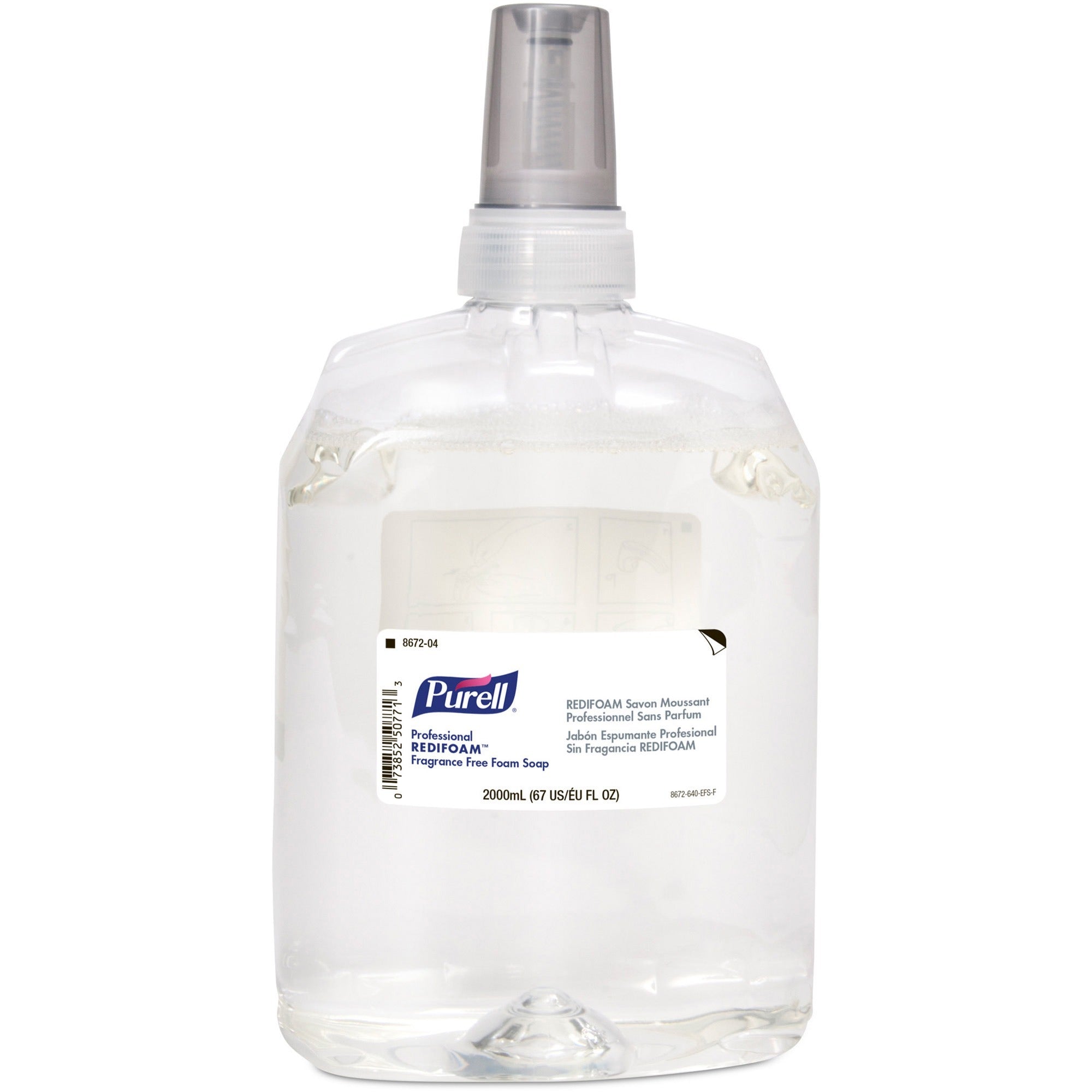 purell-cxr-refill-fragrance-free-foam-soap-676-fl-oz-2-l-bacteria-remover-hand-antibacterial-non-clog-preservative-free-paraben-free-fragrance-free-dye-free-phthalate-free-1-each_goj867204 - 1