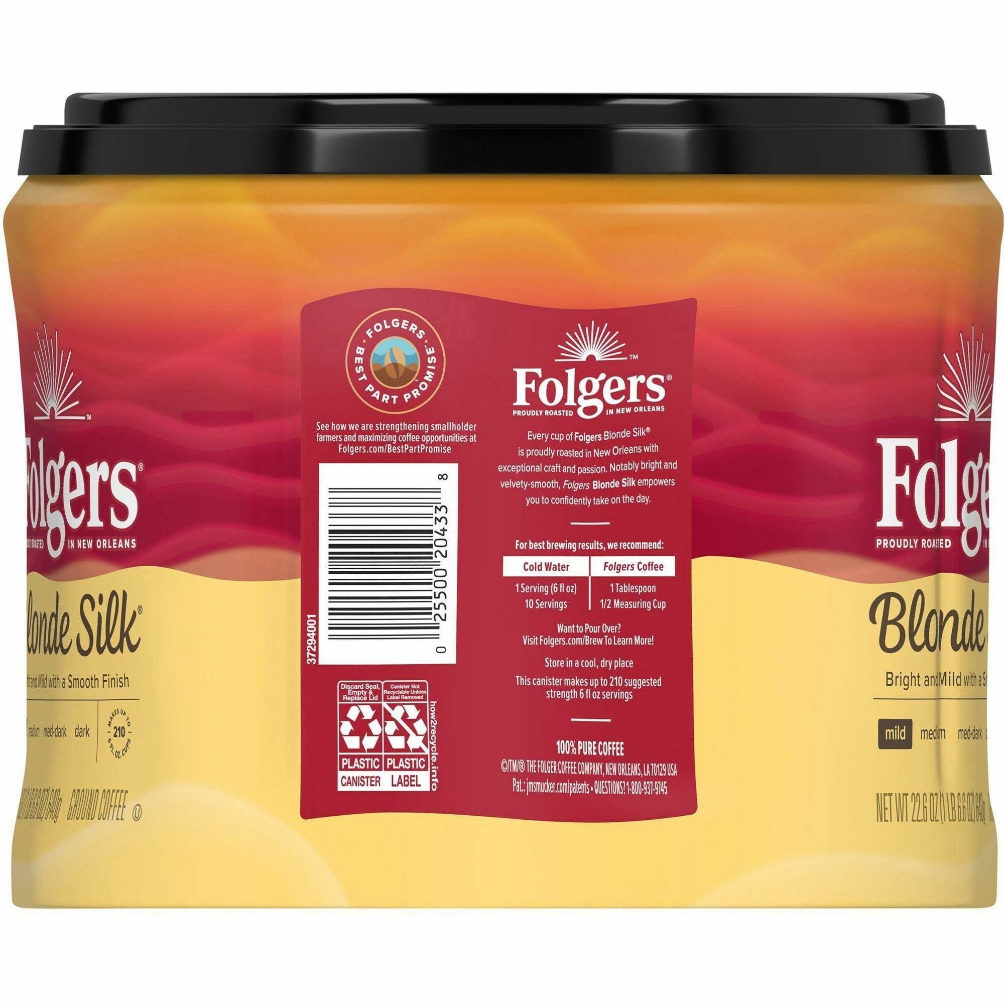 folgers-ground-blond-silk-coffee-light-mild-226-oz-1-each_fol20433 - 3