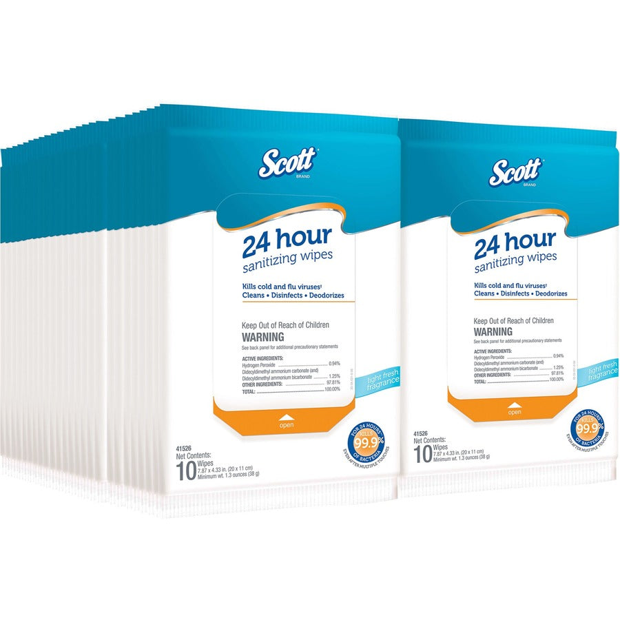 scott-24-hour-sanitizing-wipes-fresh-scent-787-length-x-433-width-10-softpack-50-carton-bleach-free-antibacterial-rinse-free-white_kcc41526 - 3