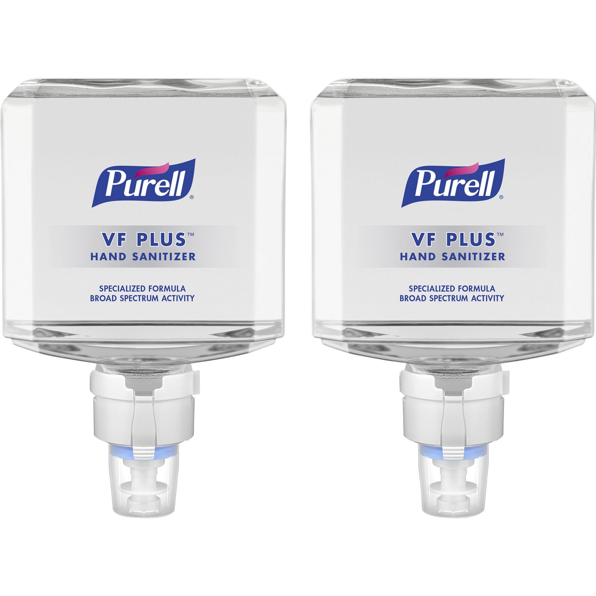 PURELL VF PLUS Hand Sanitizer Gel Refill - 40.6 fl oz (1200 mL) - Pump Dispenser - Kill Germs, Bacteria Remover - Restaurant, Cruise Ship, Hand - Quick Drying, Fragrance-free, Hygienic, Dye-free - 2 / Carton