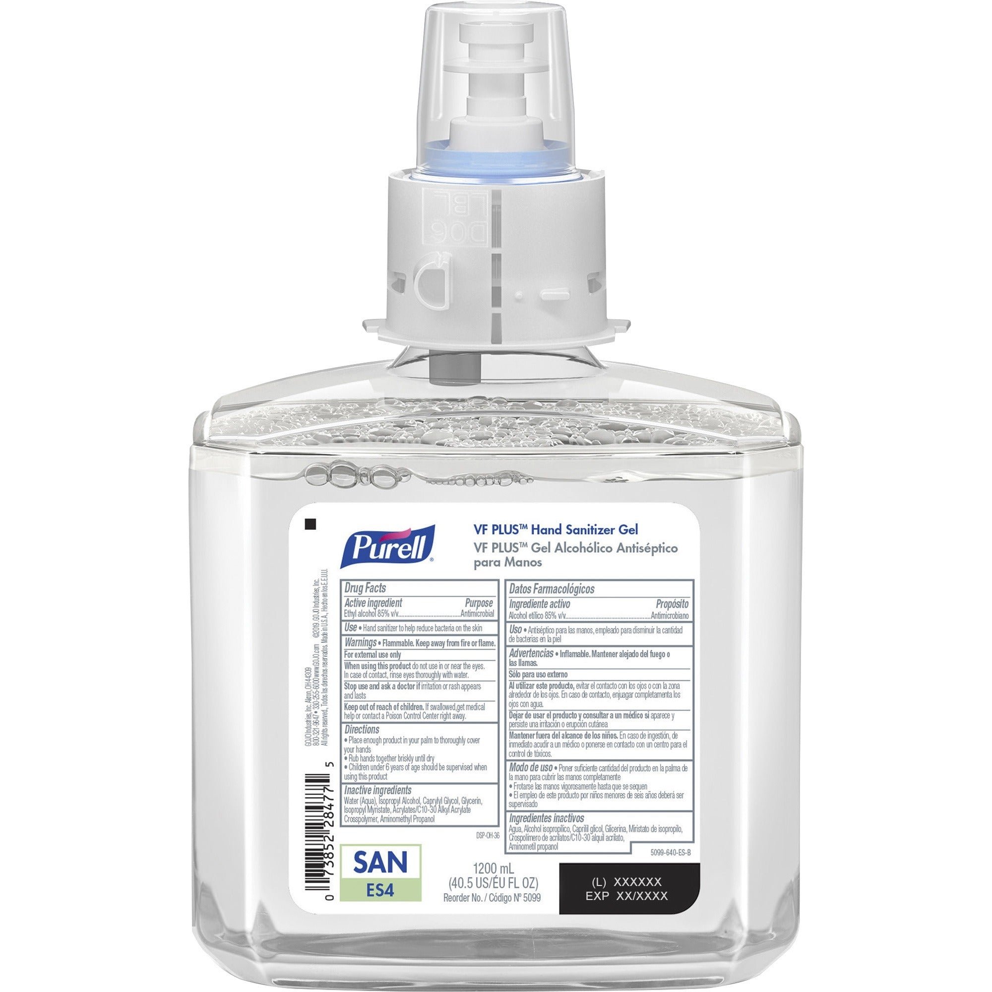 purell-vf-plus-hand-sanitizer-gel-refill-406-fl-oz-1200-ml-pump-dispenser-kill-germs-bacteria-remover-restaurant-cruise-ship-hand-quick-drying-fragrance-free-hygienic-dye-free-2-carton_goj509902 - 3