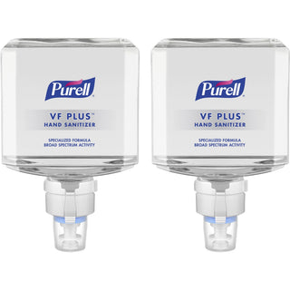 PURELL VF PLUS Hand Sanitizer Gel Refill - 40.6 fl oz (1200 mL) - Kill Germs, Bacteria Remover - Restaurant, Cruise Ship, Hand - Quick Drying, Fragrance-free, Dye-free, Hygienic - 2 / Carton