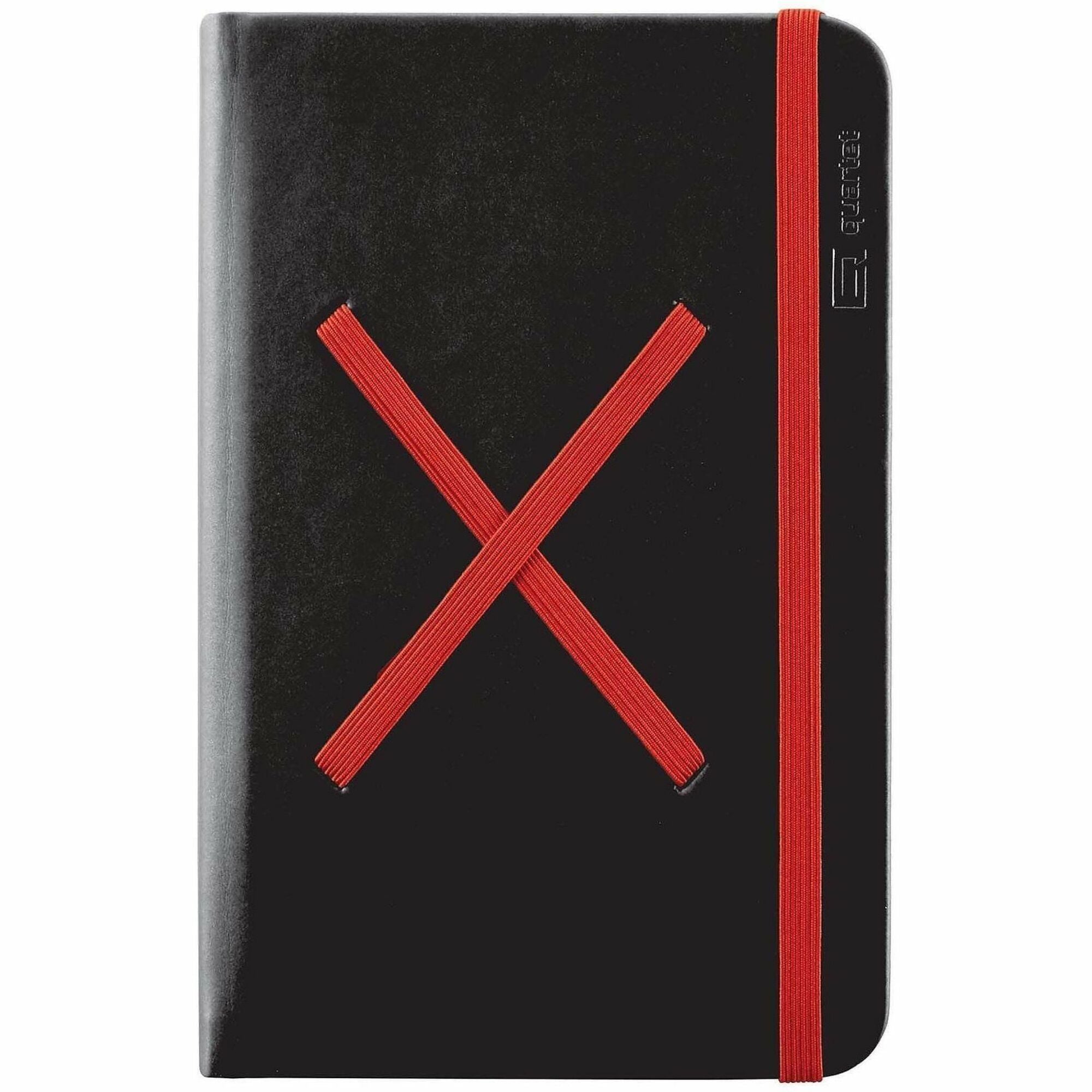 Quartet Portable Glass Dry-Erase Pad - 5" (0.4 ft) Width x 8" (0.7 ft) Height - White Tempered Glass Surface - Black Polyethylene Frame - Desktop - Magnetic - 1 Each