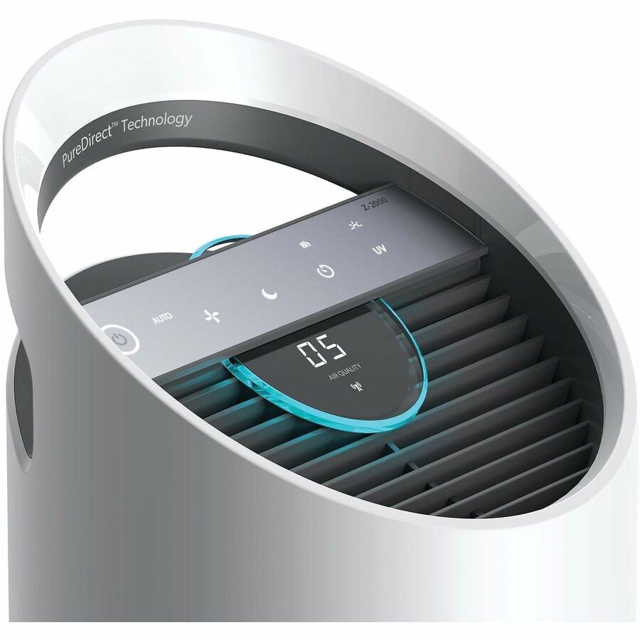 Z-2000 Medium Room Air Purifier, 375 sq ft, White